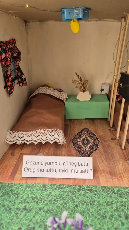 Ramazan Temalı Materyal Sergisi Açıldı